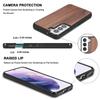 Coque en bois pour Samsung Galaxy A17 (4G &amp; 5G) - Noyer - Protection optimale