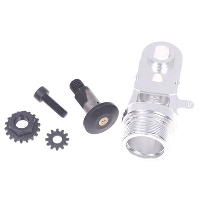 Accesorios para tijeras de podar eléctricas Piezas de aluminio para podadoras eléctricas Marco de cuchilla Asiento de aluminio Tapa de tornillo para eje de cuchilla central
