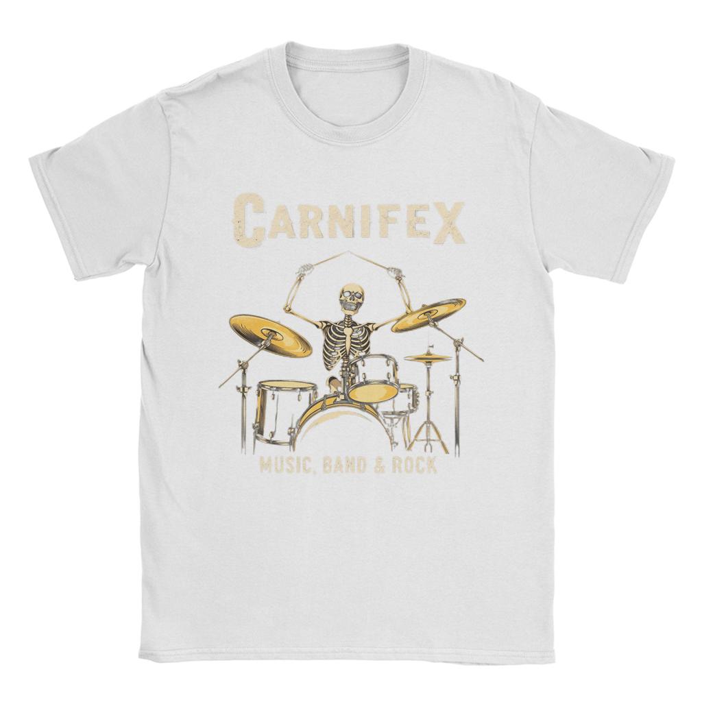 Carnifex Band T Shirt Summer 100 Cotton TShirts For Unisex Hip Hop Casual Tee Shirt ShortSleeve Y2K Basic Clothes