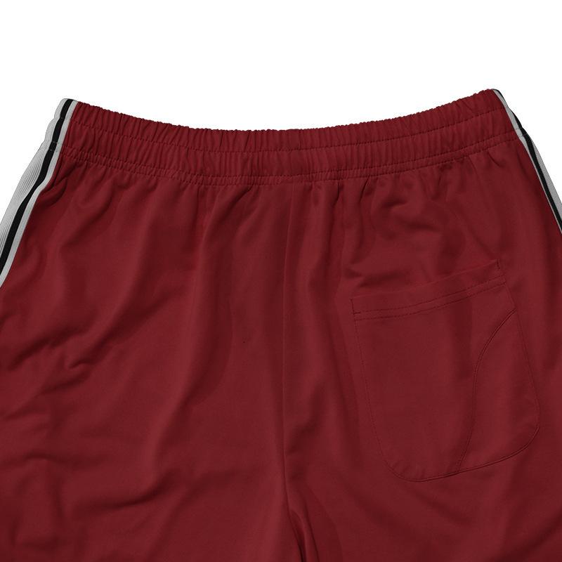 Új Stílusú Csíkos Férfi Egyenes Szárú Nadrág Laza Szabású Sport Hosszú Nadrág Alkalmi Nadrág