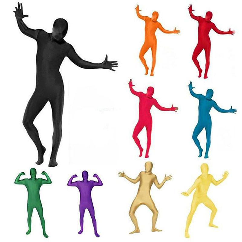 Premium Full Body Lycra Spandex Skin Suit Catsuit For Halloween Party Wear Unisex