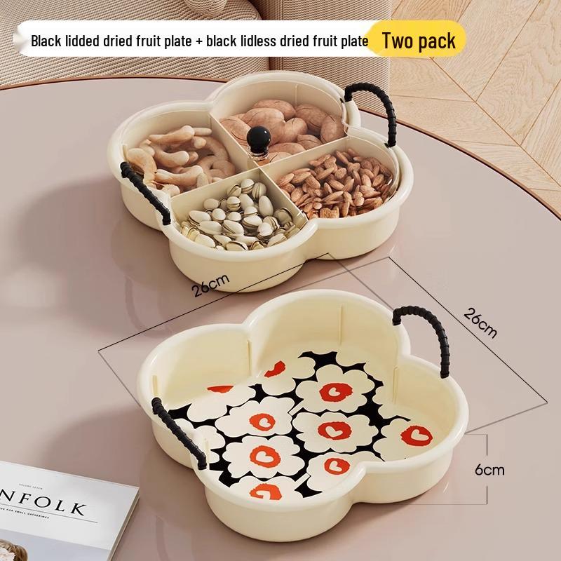 Elegantní talíř na ovoce a svačinu pro konferenční stolek v obývacím pokoji