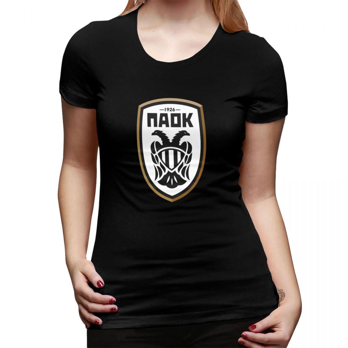 

PAOK Greek Football Sports Fans From Thessaloniki TShirt for Women Streetwear T Shirts Womens Short Sleeve Clothes Tops 2XL