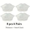 4812pcs  5mm Thickness Sports Shoes Insoles Anti-wear Foot Protection Pads Back Stickers