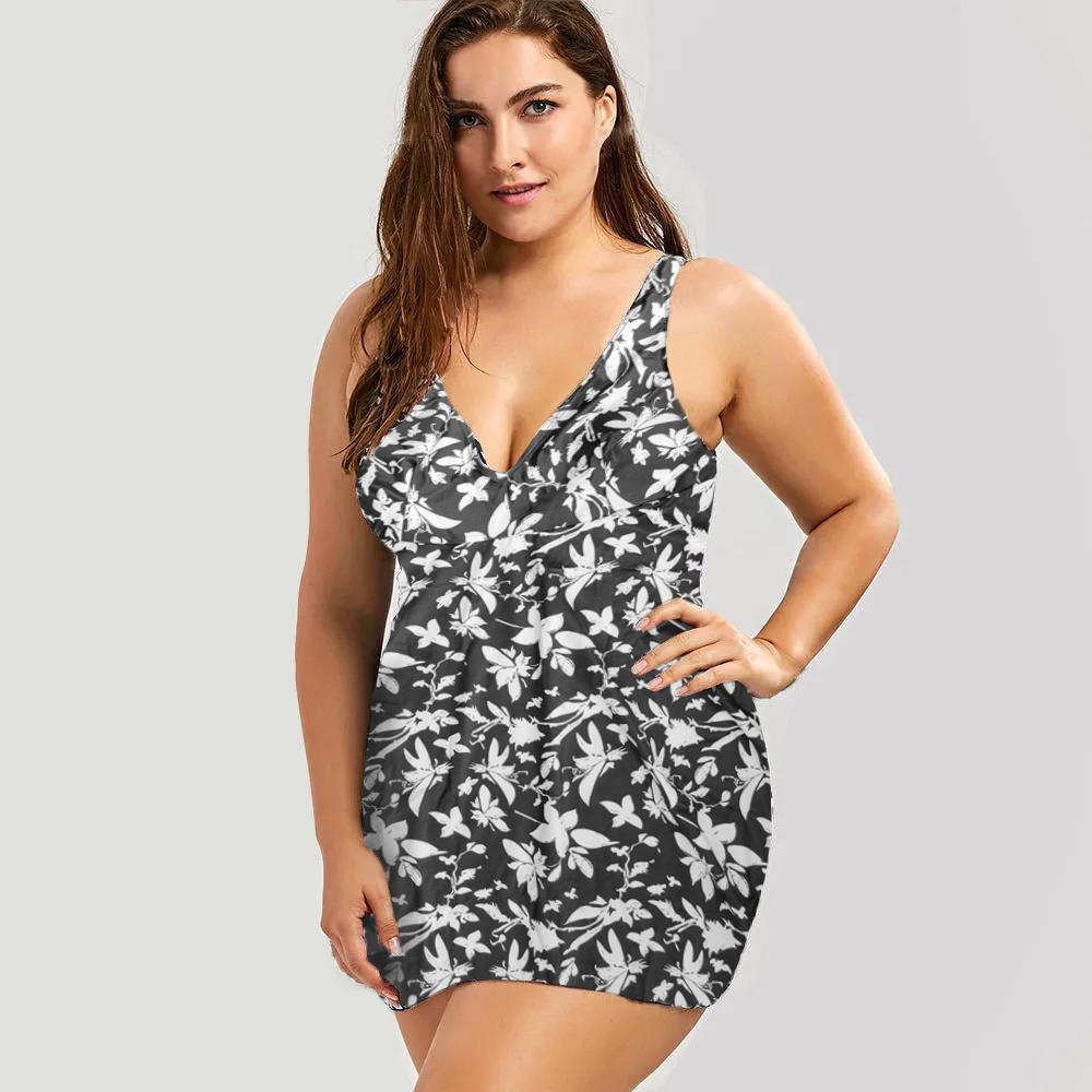 Plus Size Swimsuit Shaping Tankini Women's Swimsuit. Plus Size Swimsuit Shaping Tankini Women's Swimsuit Comfort and Style for the Beach.