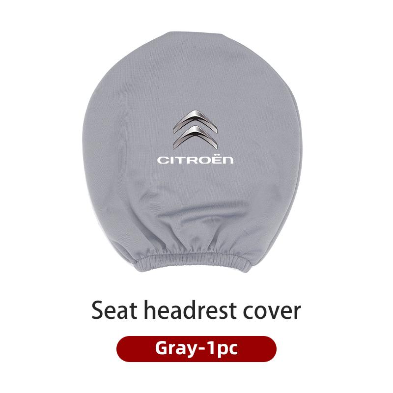 Pokrowiec na zagłówek samochodu Miękki pokrowiec na zagłówek siedzenia Pokrowiec na zagłówek samochodu Pokrowiec pyłoszczelny Do Citroen C4 C3 C5 C1 C2 Berlingo Celysee