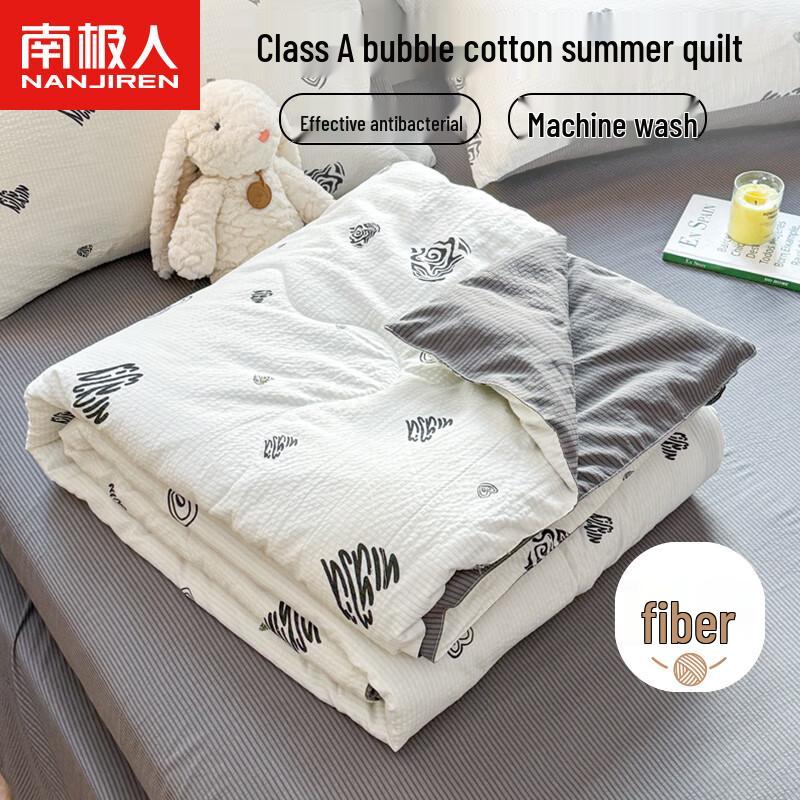 

Nanjiren Antibacterial Summer Cooling Comforter 150cm x 200cm