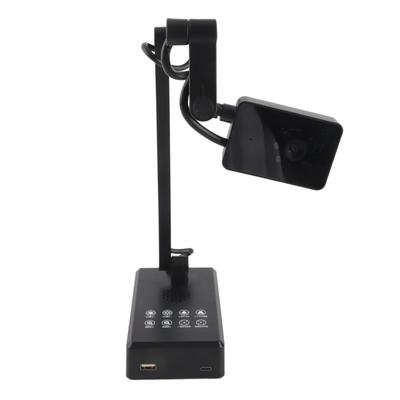 USB Document Camera 4K 16MP Ultra High Definition Document Webcam Adjustable Angle for OS X for Windows for OBS for