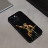 Bruce Springsteen Phone Case For iPhone 16,15,14,13,12,11 Plus,Pro Max,XS,X,XR,SE,Mini,8,7,Soft Silicone Black Cover