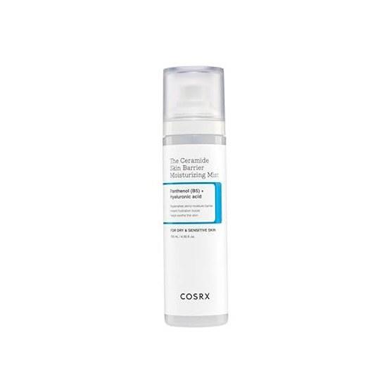 COSRX Ceramide Skin Barrier Moisturizing Mist 120mL High Moisture 3-Second Pack Next-Generation 100-Hour Lasting Dry Sensitive Hydration Strengthening
