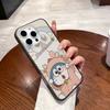 Cute Cartoon D-Doraemons For IPhone 17 16 15 11 12 13 14 Pro Max Plus Pro Corrugated Translucent Back Phone Cover