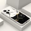 Gold Machinery Phone Case For Xiaomi Redmi Note 14 13 12 12S 11 11S 10 10S Pro Plus 15 15C 14C 4G 5G Silicone Cover