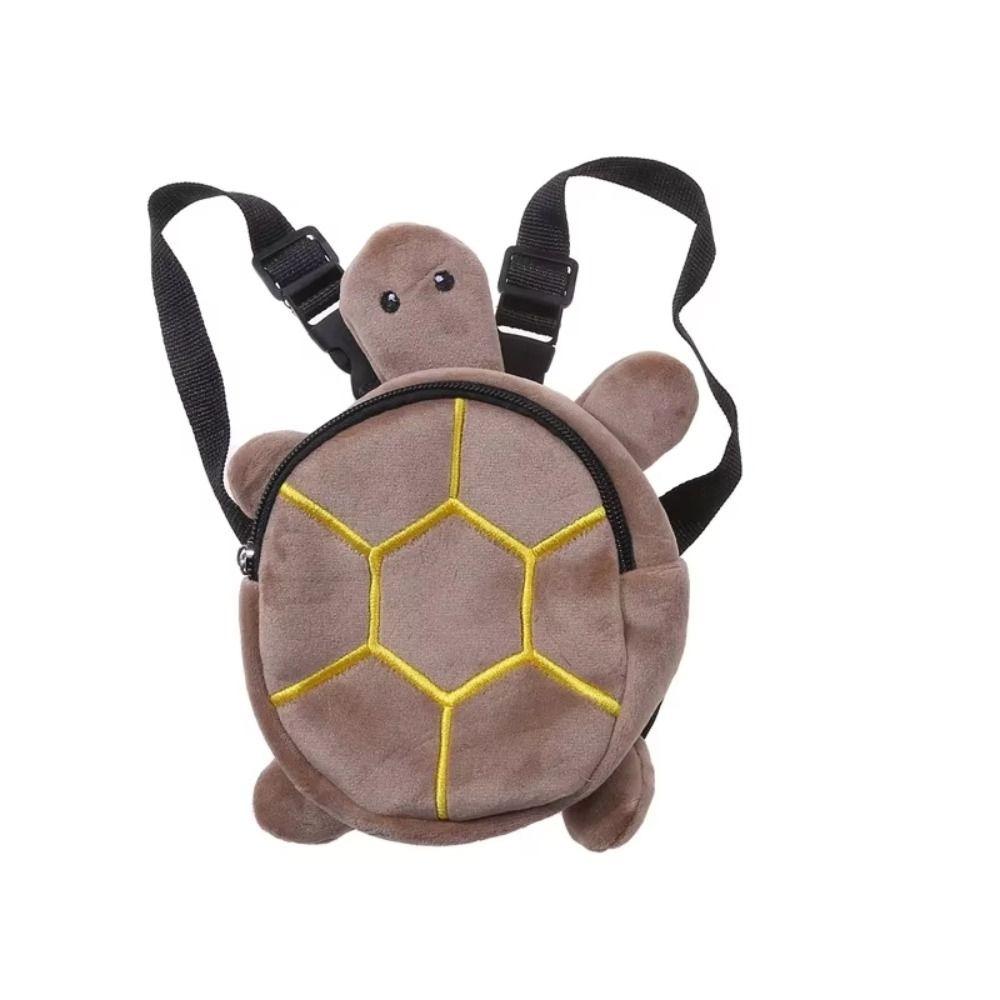 Soft Turtle Shape Dog Backpack Portable Pet Carrier Bag Dog Snack Bag  for Small Medium Dogs