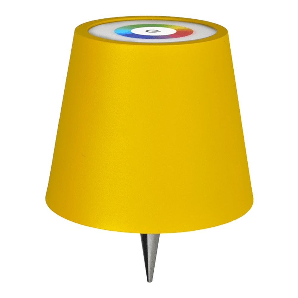 Wireless Bottle Lamp LED Wine Bottle Base Rechargeable Vases LED Light Portable Warm Light & RGB Wireless Touch Table Lamp