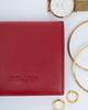 Leather wallet R-23-26-LFN-2985 Red