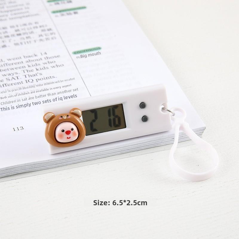 

Мультяшний Міні Портативний Електронний Годинник З Таймером Для Студентів І Для Щоденного Розкладу White Bear