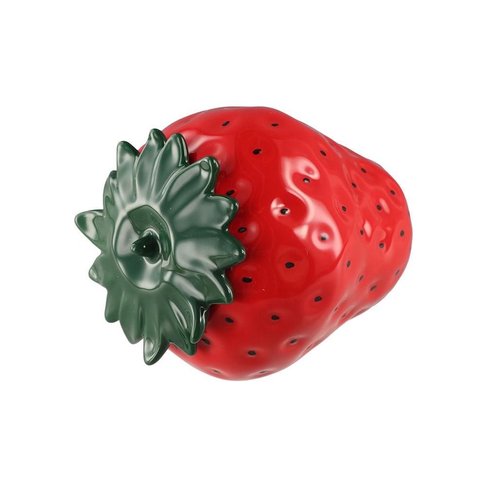 Strawberry Shaped Ceramic Tea Caddies Creative Coffee Storage Coffee Container  Household