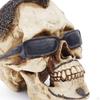 Resin 3'' Skull Figurine Office Statue Funny Ornaments Small Decoration