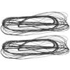 Polyester 12 Strands Archery Bowstring Bow String for Recurve Bow Hunting Tackle 160+173cm