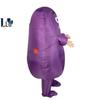 Valentine's Day Purple Eggplant Inflatable Costume for Party and Performance