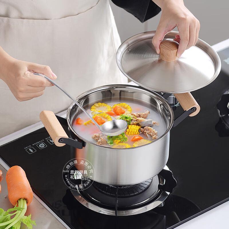 Edelstahl Kochgeschirr-Set