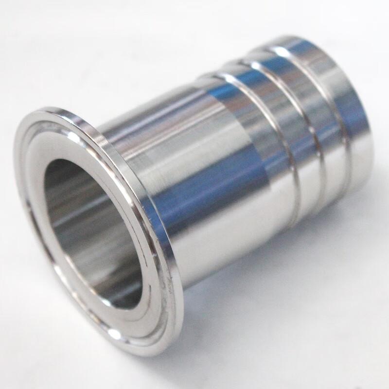316L Stainless Steel Sanitary Clamp Hose Barb Fitting