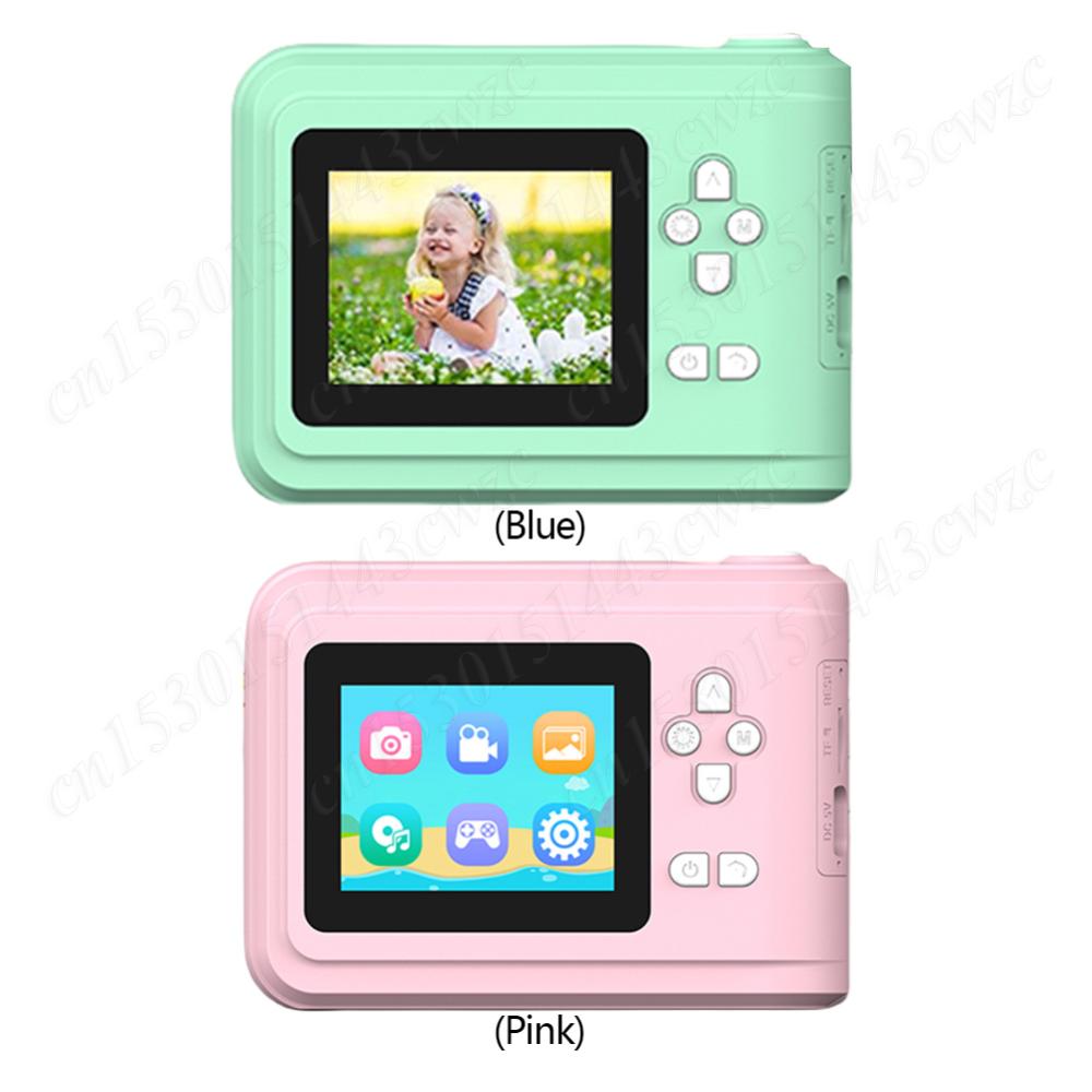1080P Thermal Print Camera with Print Photo Paper Instant Photo Printing Camera USB Charging for 3-12 Year Old Girls Boys