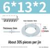 Oversized Thickened Galvanized Iron Flat Washer M2M3456810-M6