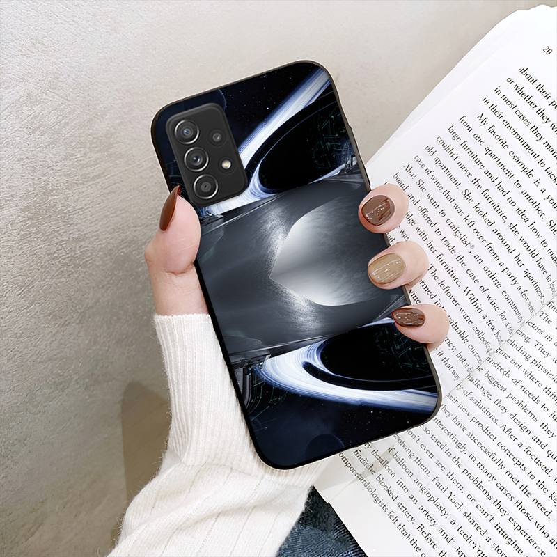 

Черно-белый чехол для телефона с изображением космоса для Samsung Galaxy A02 A12 A21 A22 A32 A41 A42 A51 A71 A72 SamsungA13