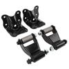 Rear Leaf Spring Shackles Hanger Brackets Repair Kit Steel High Strength 722‑001 for B2500 B2300 B3000 B4000