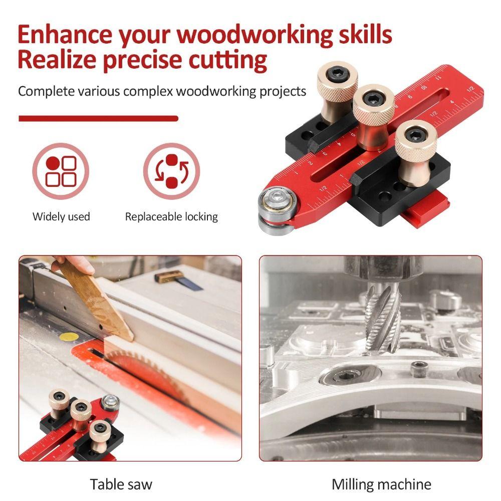 Precise Woodworking Thin Rip Jig Fast Cutting Cutting Auxiliary Tools  Woodworking Tools