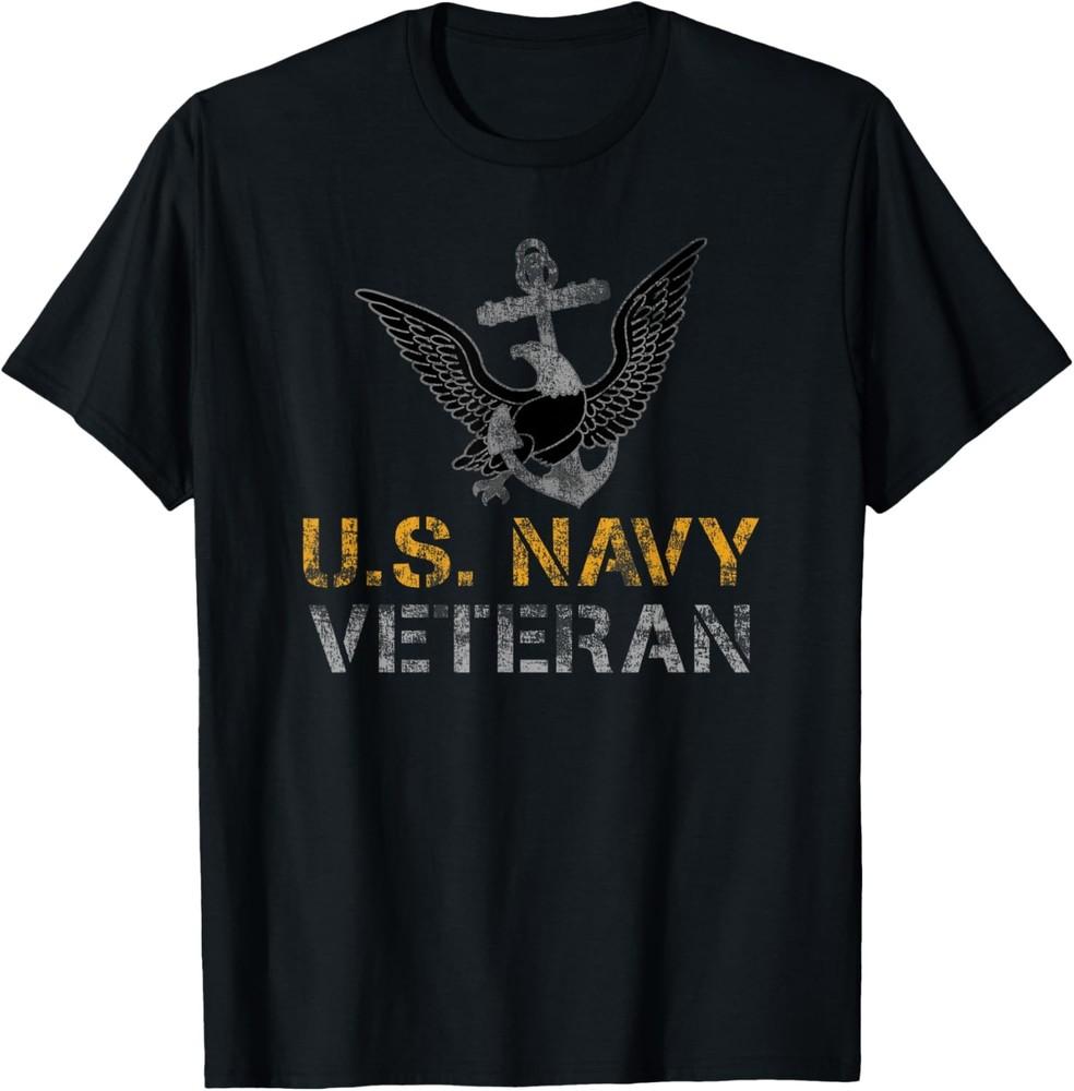 U.S. NAVY VETERAN T-Shirt Unisex T-Shirt S