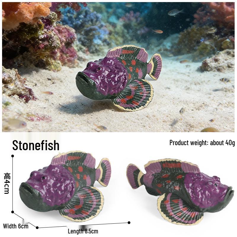Ocean Crab Simulation Toy Set: Includes Hermit, Swimming, and Three-Spot Plastic Models