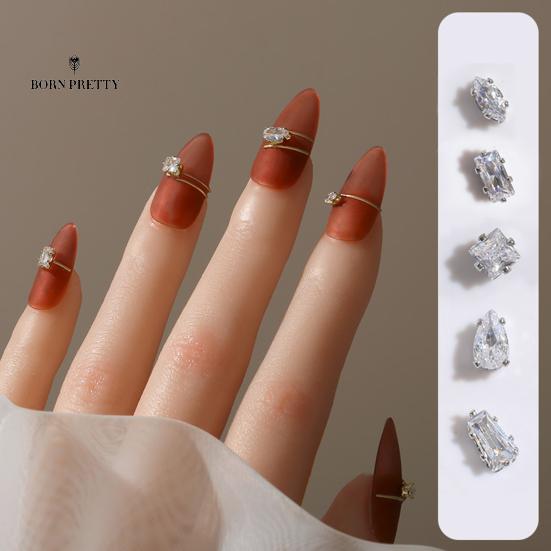 

Great 3D Nail Nails Ornaments Decor Sufficient Quantity Attractive Fade-Resistant