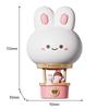 Rabbit Hot Air Balloon USB Night Light