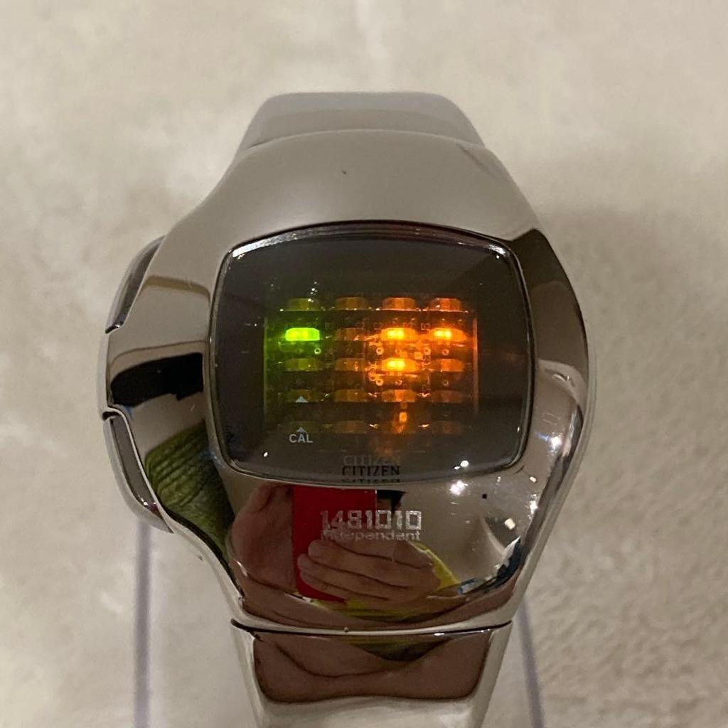 Used Citizen Watch Independent 1481010 D410 Abacus Digital