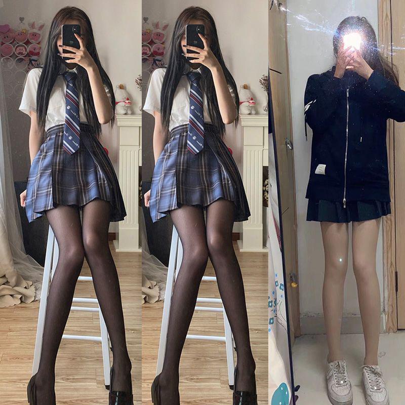 Extra Tall Unisex Black or White Stockings - 190cm Plus Size Pantyhose for Spring/Summer