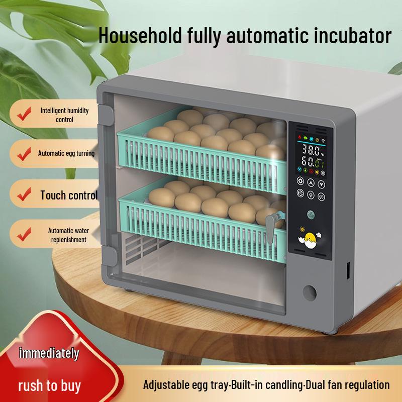 Lu Ding Smart Home Incubator for Chickens, Ducks, Quails, and Pigeons - Fully Automatic