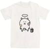 Funny Self-Deprecating Bear T-Shirt for Women - Cute Lazy Bear Design Short Sleeves, Unisex Soft And Breathable Summer Casual