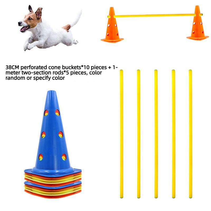 Pet Agility Training Set Jumping Bar Dog Obstacle Training Equipment Hurdle Training Dog Training Device Pet Supplies