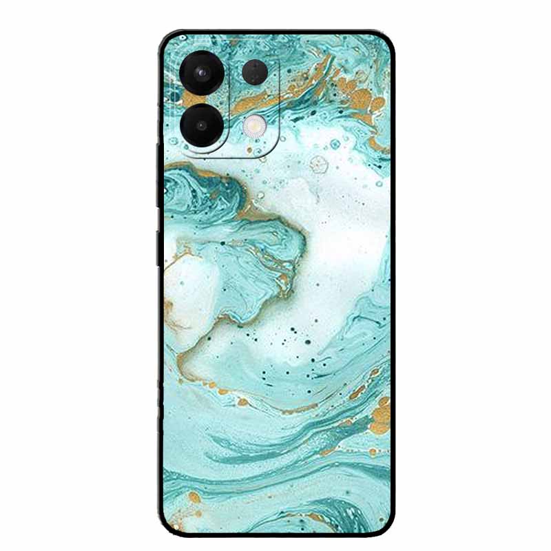 For Oppo K12s K13 5G Case Marble Painted Silicone Back Cover Cases For OPPO K13 5G Soft Black Funda Oppo K12s PLD110 Phone Cover