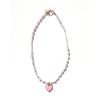 PINK HEART NECKLACE