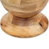 VidaXL Table d'appoint ronde 43x43x66 cm Bois de manguier massif