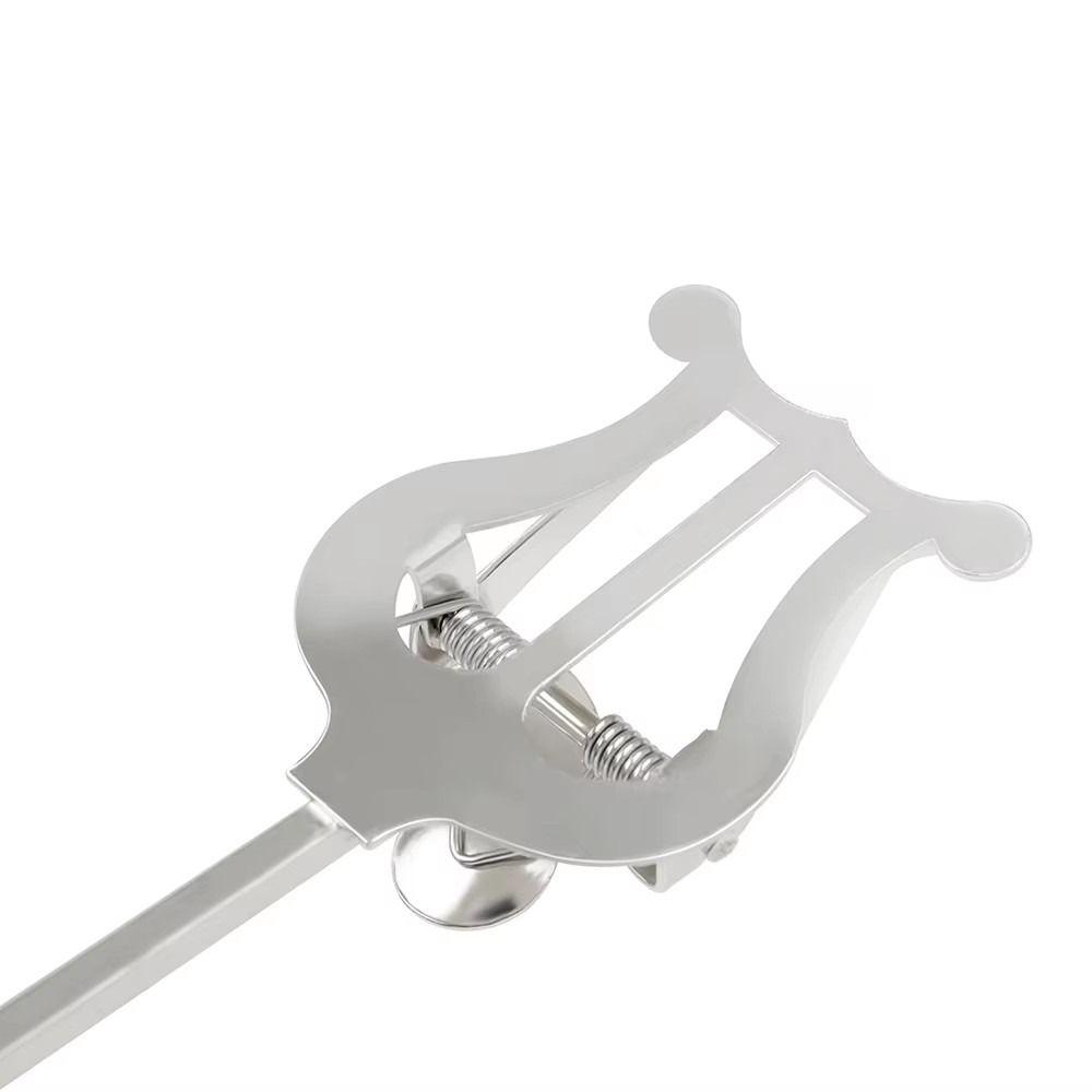 Music Stand Alto Saxophone Music Score Clip Trumpet Marching Lyre Clamp