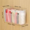 Space-saving Underwear Storage Box Wall Mounted Bras Storage Box  Bedroom Closet Organizer