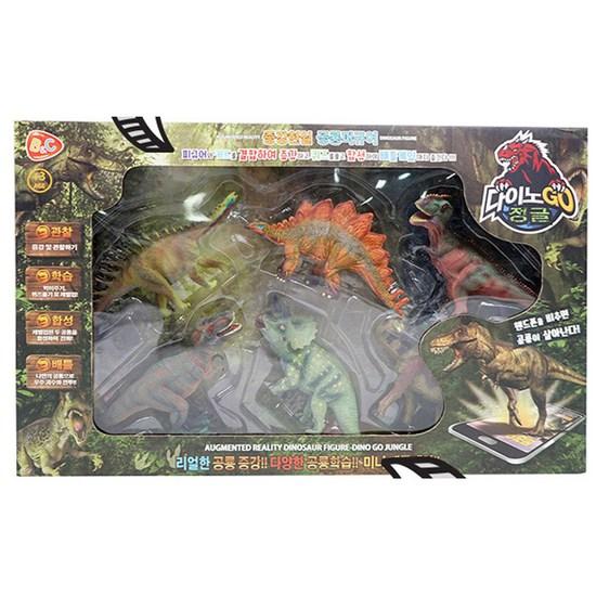 B&C Dinogo Jungle Figure Set, 1 set, popular toys in Korea