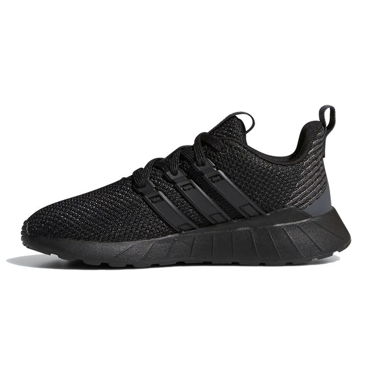 

Adidas Questar Flow J Core Черные детские кроссовки Grey-Six G26774