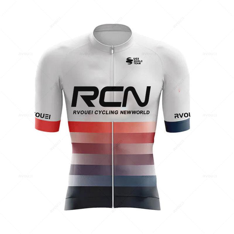 Rcn Summer Men's Clothing Cycling Shorts Mtb Cycle Jersey Complete Male Uniform Road Jacket Pants Gel Bicycle Suit Sports Set