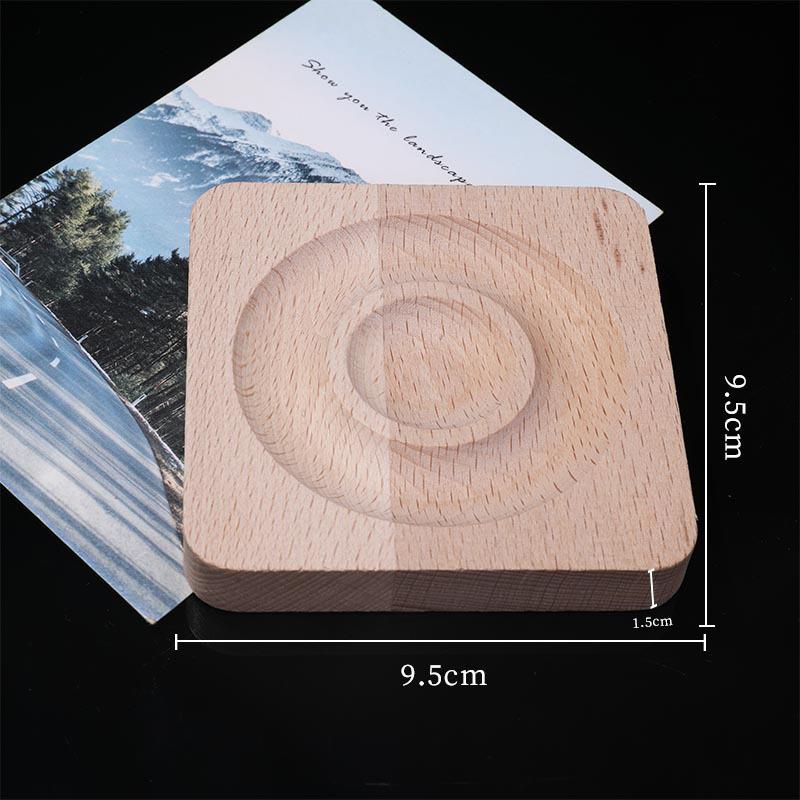 Handmade Wooden Jewelry Display Stand for Beading & Bracelet Tools