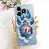 Phone Case For Honor X5C Plus 2025 New Fashion Black Cat Cartoon Dragon Animals Pattern Bumper Honor X5C Soft Liquid Silicone